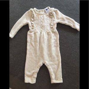 2 Janie and Jack girls onesies! Worn once!